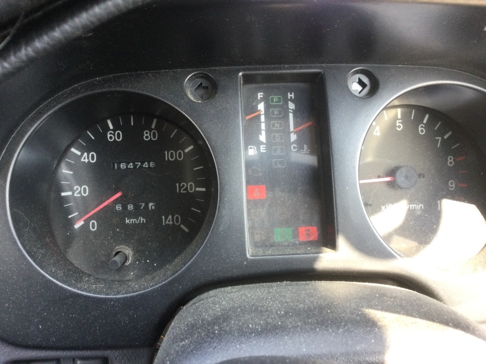 Warning Lights Mitsubishi Pajero Dashboard Symbols