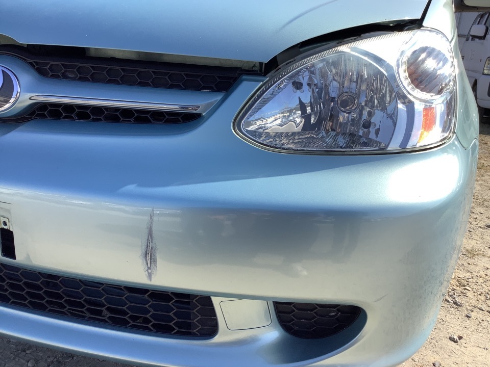 中古品】★プラッツ★SCP11★フロントバンパー★2WD★AT★4R0★① 1004 NCP12 SCP11 プラッツ 後期 純正 フロントバンパー 52119-52210 G