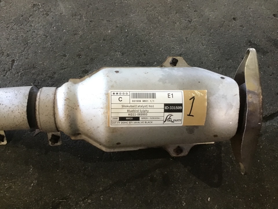 日産　MR20 触媒一個 GAPRAS 触媒No1 - ブルーバードシルフィ - 商品詳細 - SP331509_9601