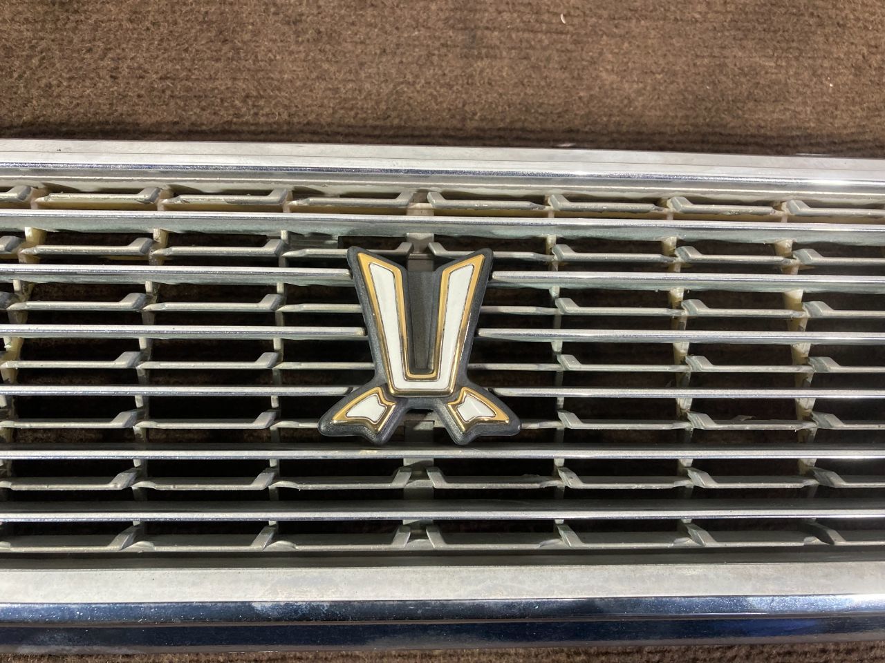 GX71 クレスタ フロントグリル エクシード ルーセント 後期 純正 青