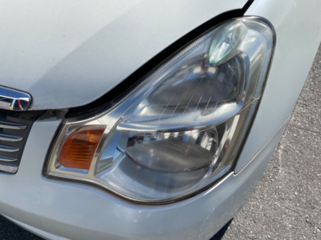 ブルーバードシルフィ KG11 右フロントフェンダー　カラーB20　交換・塗装歴あり ブルーバードシルフィ DBA-KG11 右Fフェンダー 100589 1.8 車用品