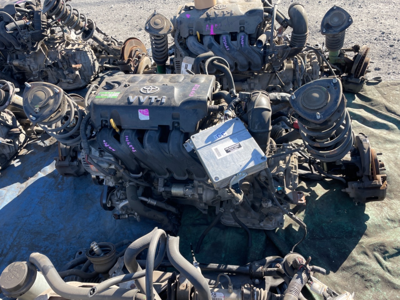 E/G CPH Fr AXLE SET - Special car others Ref:SP345875_9218 2/7