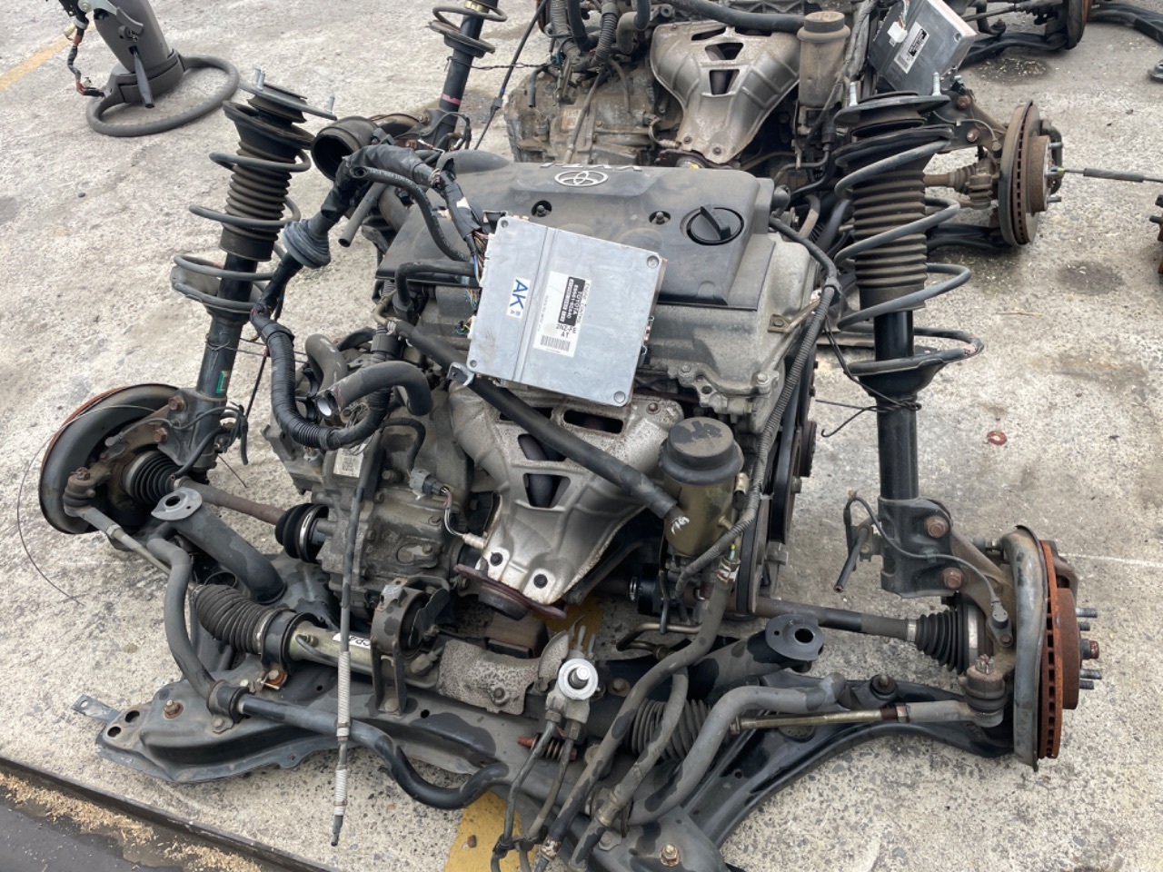 E/G CPH Fr AXLE SET - Special car others Ref:SP346251_9218 4/7