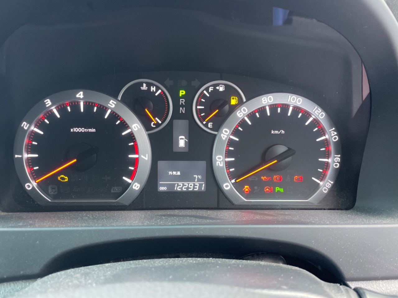 アルファード DBA-ANH20W スピードメーター 83800-58450