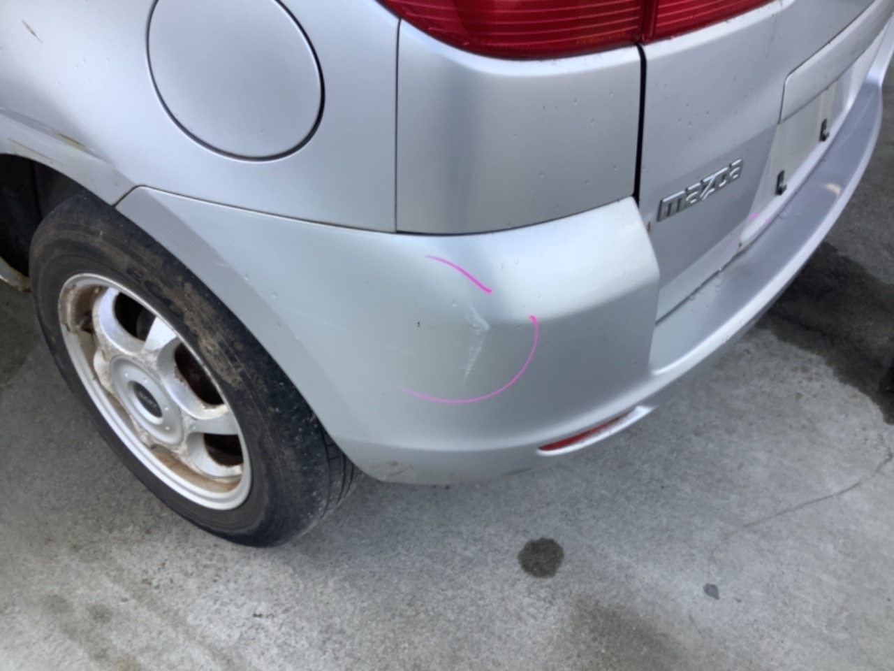 デミオ DY3W 右 フェンダー 25E 青 オーバーフェンダー デミオ DE DJ DY 汎用 80mm PU製 マツダ