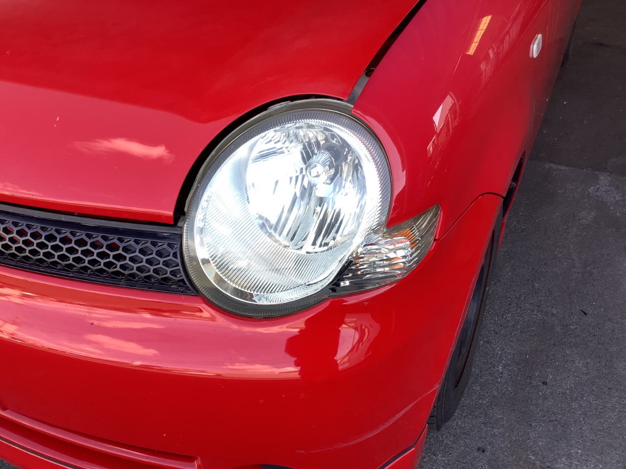 ベース dba シエンタ DBA-NCP81G フロント 右 ドア 6U6 黄緑 個人宅配送不可 yatsu