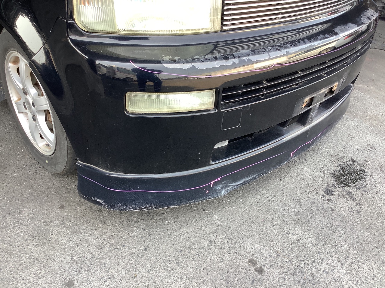 bB GH-NCP31 FバンパーASSY Z Xバージョン 1NZ-FE 4CT 040 52119