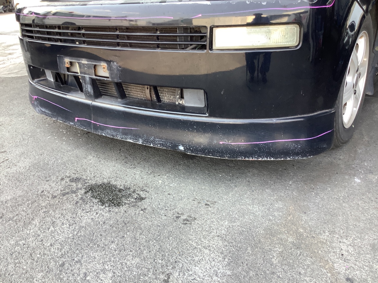 bB TA-NCP31 フロントバンパー Fバンパー Z Xバージョン 1NZ-FE 202