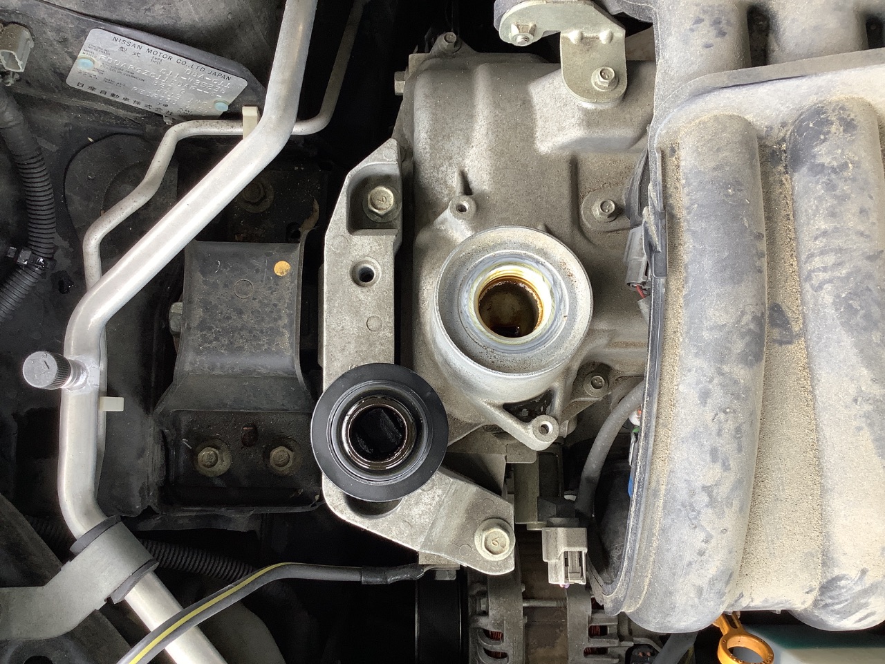 C11 ティーダ HR15 ED 系 フロントパイプ 触媒 キャタライザー 素材用