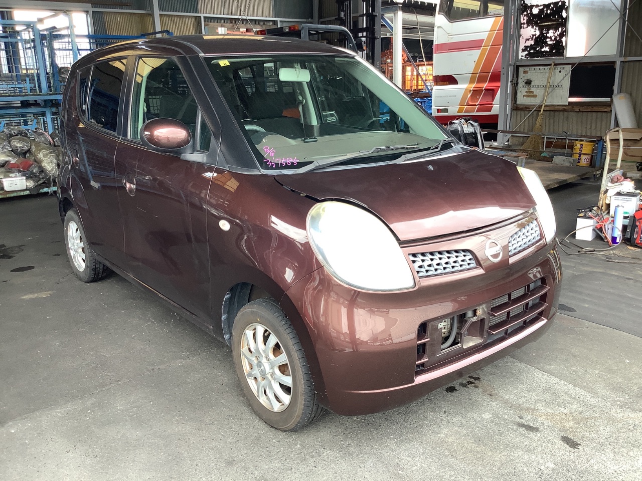 格安パーツ取りに！　走行は可能ですがやや難あり　車検R8/2/19　日産MOCO GAPRAS 日産 モコ - 商品詳細 - SP367585